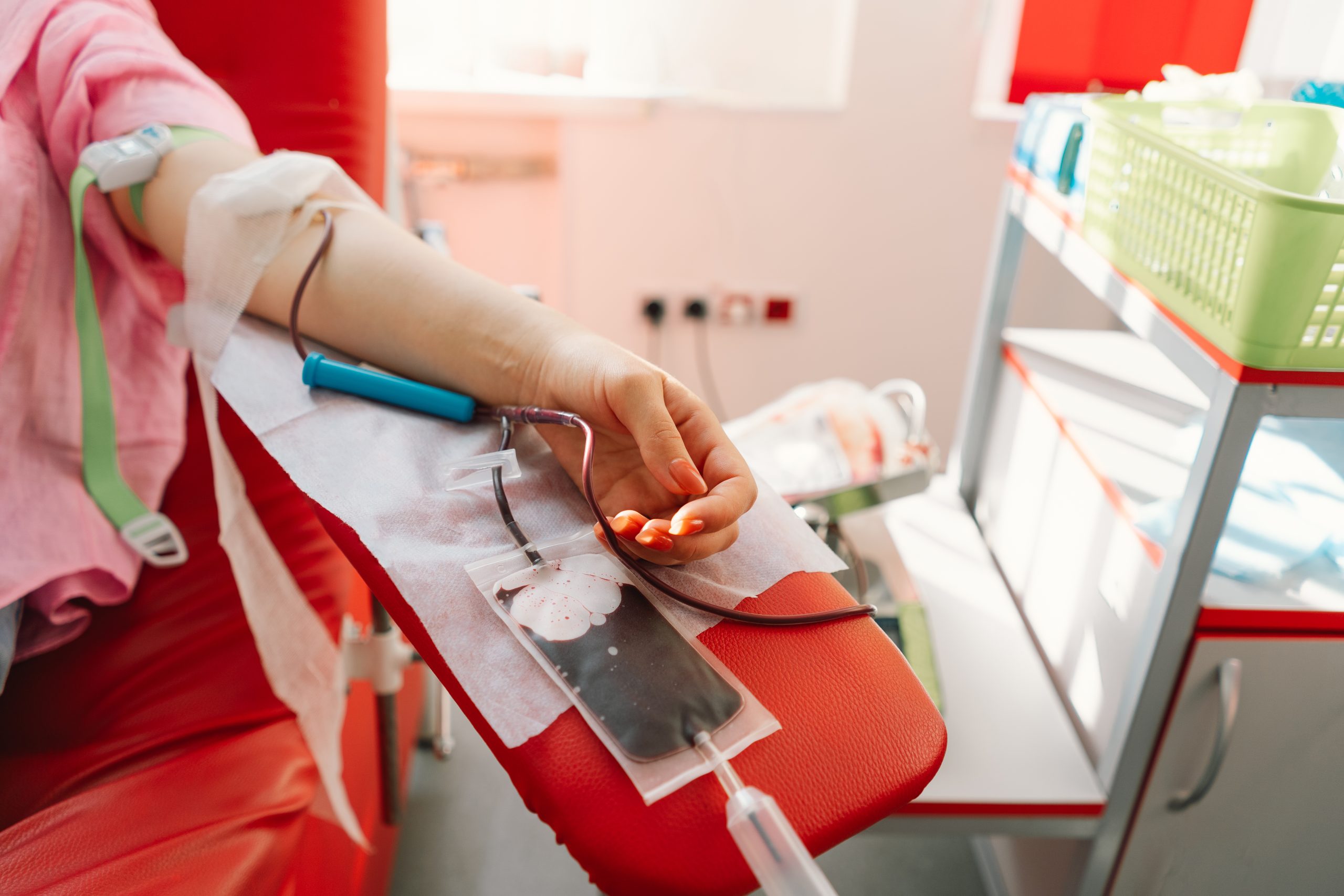 young woman making blood donation in hospital 2023 11 27 05 04 13 utc scaled